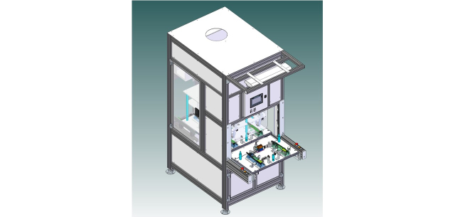 Infrastake riveting machine for PCB fixing pegs