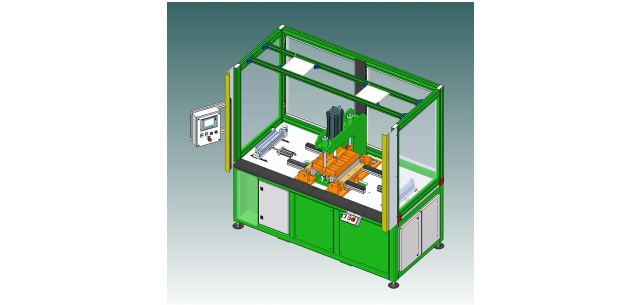 Piegatrice tangenziale per involucri vending machine